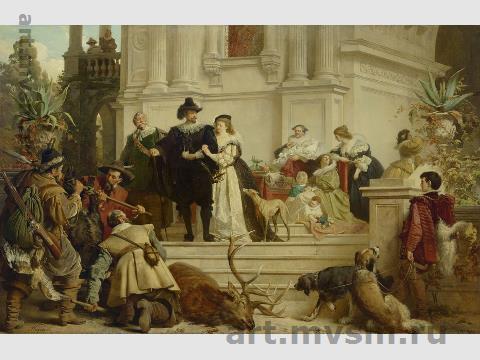 Немецкая и австрийская живопись XIX века из особняка барона Александра Штиглица