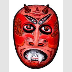 Этническая японская маска «Актёр театра Кабуки»